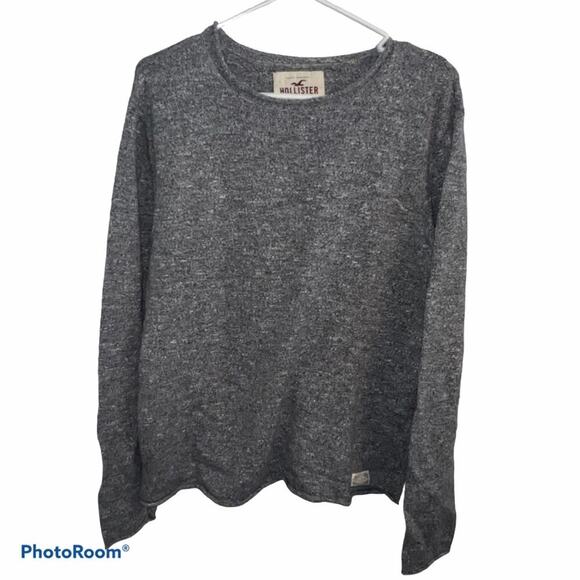 Hollister Heather Gray Sweater M - Picture 1 of 5